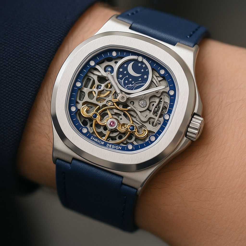 Monarch Hour ® | Lunar Silver/Blue