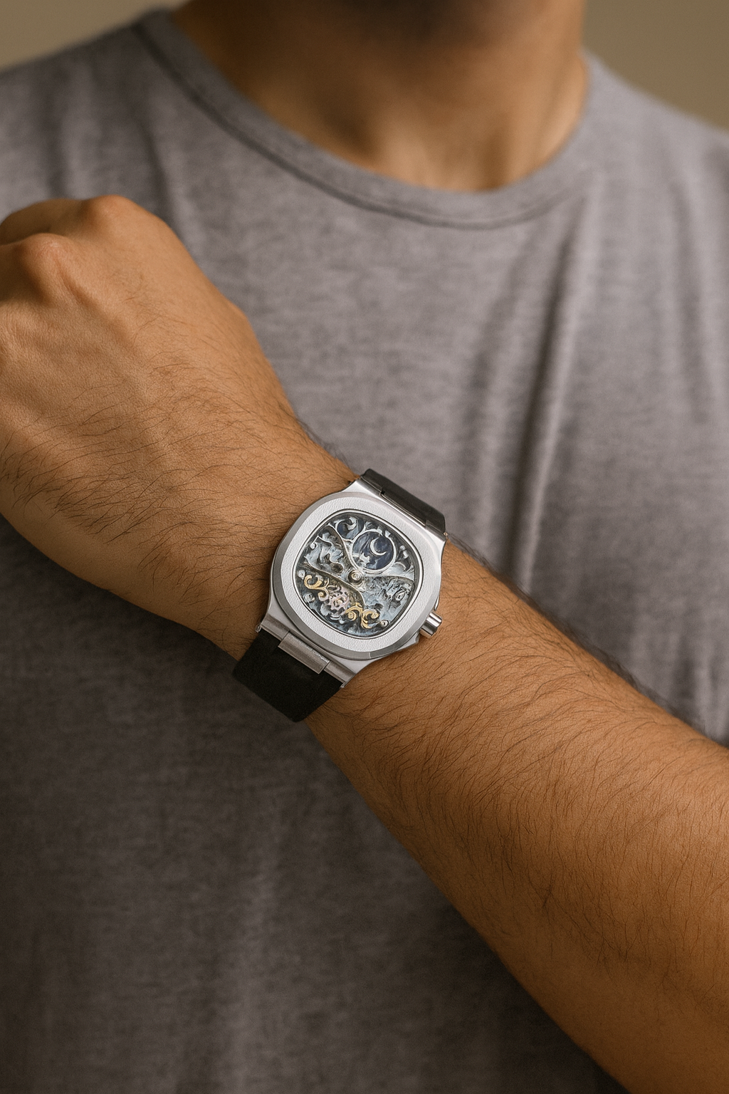Monarch Hour® | Lunar Silver/Black